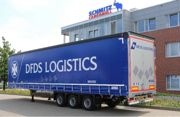DFDS Logistics har fet leveret 100 nye gardintrailere