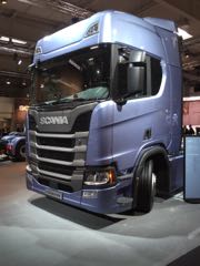 Scania blev kret som Truck of the Year 2017