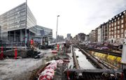 Letbanen i Aarhus afslutter skinnearbejde i Nrreport-kryds 