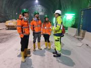 Femern A/S udveksler erfaringer med strigsk-italiensk tunnel-projekt