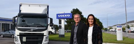 Distributionsvirksomhed lokker med nye Volvoer