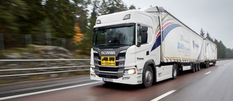 Scania’s transportlaboratorium vil køre fossiltfrit