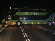 Bus sprrede vejen