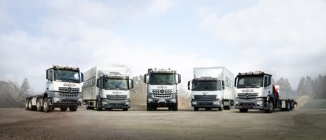 Mercedes-Benz bygger lastbiler på for forhånd