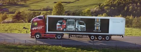 Volvo Trucks fejrer FH-jubilæum med særlige 25-års udgave