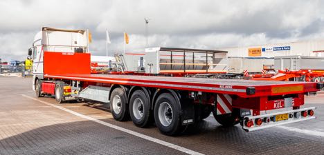 Brande-vognmand kan kre hjem med en brand-ny trailer