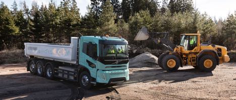 Tunge el-drevne konceptlastbiler er på vej til anlægs- og regional transport