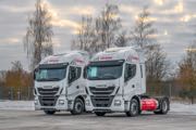Stor europisk transportvirksomhed tester i gas-lastbiler