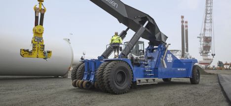 Verdens stærkeste havnearealerne i Esbjerg kører i Esbjerg