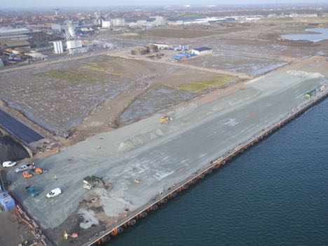 Køge Havn er klar til indvielse af 300 meter ny kaj