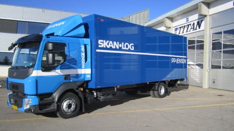 Vognmand i Ringsted har fet ny lastbil fra lokal leverandr