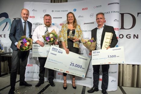 Brndby-virksomhed blev rets Transportvirksomhed 2019