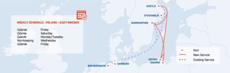 Danske rederi etablerer ny containerline til og fra Sverige