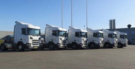 Bagervirksomhed skrer i CO2-udledning med seks nye lastbiler