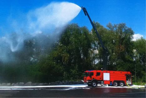 Hjteknologisk brandbil skal ge sikkerheden ved lastbilbrande p Storebltsbroen