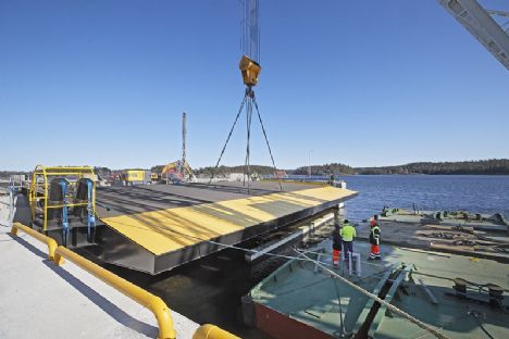 Svensk havn bygger rampe til fremtiden