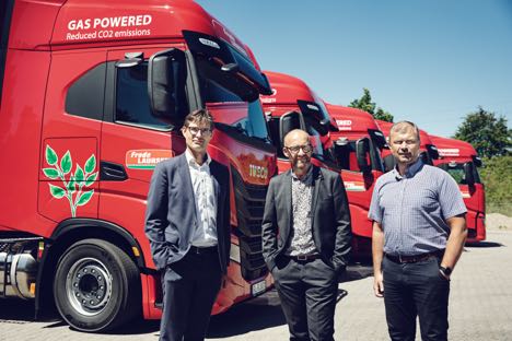 Transport-koncern kører omkostningerne ned med gas-biler