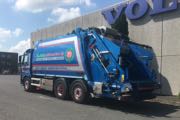 Hadsten-vognmand komprimerer affaldstransporten