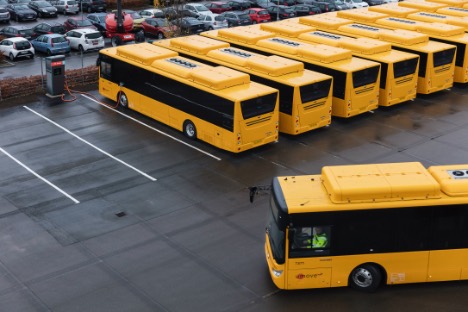 Danmarks strste ladeanlg til elbusser bner i Bagsvrd
