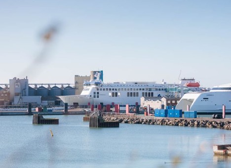 Bornholms strste havn nede rekordomstning og et resultat over det forventede