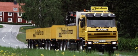 Scania V8er fylder 40