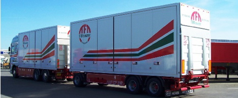Trifa Transport tager to gange tre aksler i brug