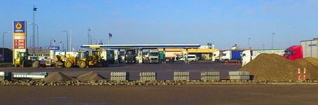 Statoil tager det f�rste stik hjem p� en sikret rasteplads 