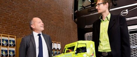 Verdens hurtigste hybridlastbil er blevet en Legobil