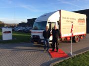 Dæk-firma dækker sig ind med ny lastbil på Fyn