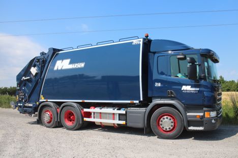 Komprimatorbilen er 100 procent integreret med it-systemet