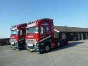 Transportvirksomhed med speciale i specialtransporter ruller ud med nye tr�kkere