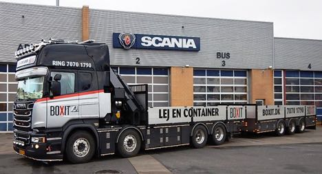 Boxit udvider vognparken med endnu en Scania fra Stiholt