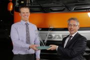 Adam Baker is the best DAF technician in Europe