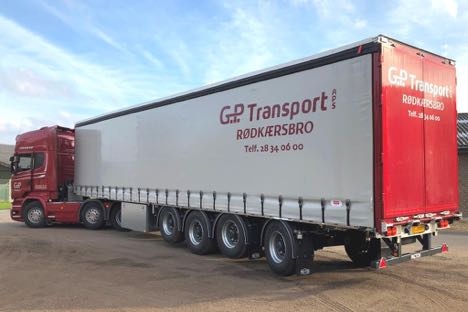 Pacton har leveret den frste 32 tons XL-godkendte gardinsttevogn