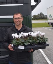 Blomstervognmand har krt over fem kilometer pr. liter dieselolie
