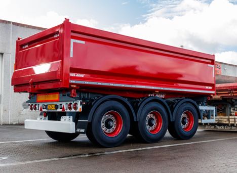 Tip-krren har en totalvgt p 24 ton