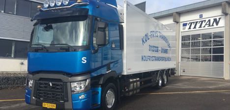 Køl-Frysetransport får fransk forvogn