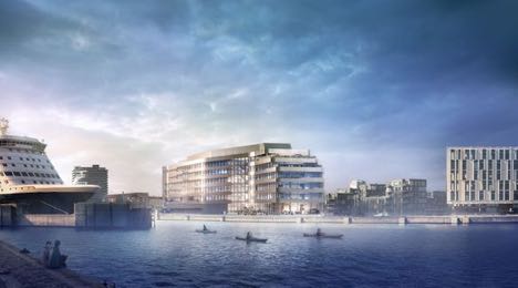Tirsdag lgges grundstenen til DFDS' nye hovedsde i Kbenhavn