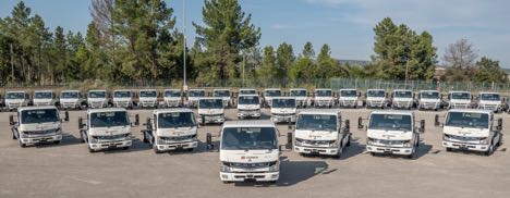 Tysk transportkoncern har 41 sm el-lastbiler krende