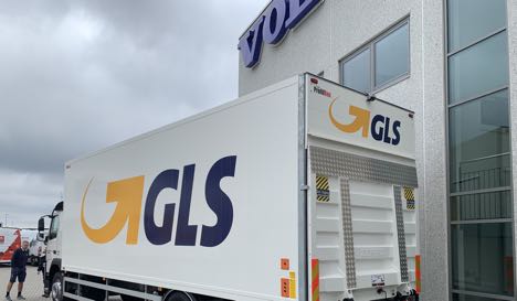 Hinnerup-vognmand har plads til 21 paller med pakker