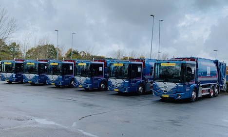 12 skraldebiler har med sikkerhed plads til sorteret affald