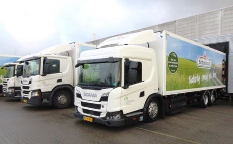 Brdbilerne krer op til 10 kilometer p strm i stedet for diesel