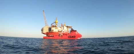 Offshore-skib viste sine frdigheder som dykkerskib