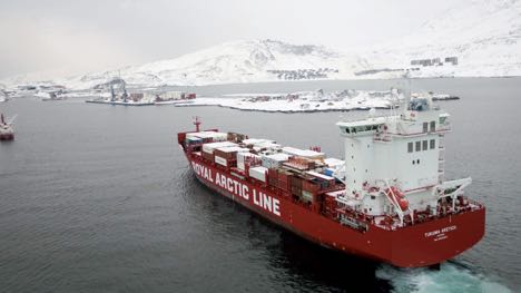 Svensk resundshavn for royalt container-anlb