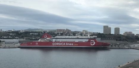 Dagsfærge fra Det Irske Hav er blevet natfærge i Middelhavet