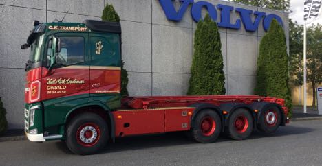 Himmerlandsk vognmand valgte fire-akslet Volvo 