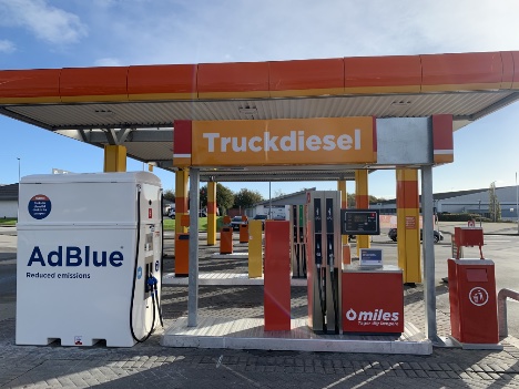 De tunge transporter får adgang til nyt truckanlæg