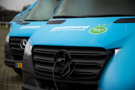 Postbiler p klippe bliver elektriske 
