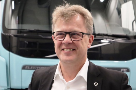 Præsident rullede op til interview