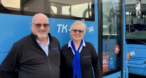 Bus-vognmand i Viborg er glad for at have rutekørsel